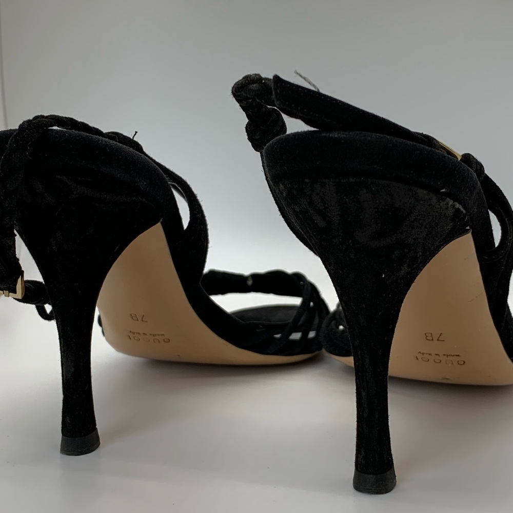 Gucci suede knot sandals - Picture 6 of 8